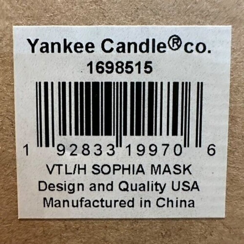 Yankee‎ Candle Boney Bunch SOPHIA MASK Black Cat Halloween New SOLD OUT - Picture 11 of 13